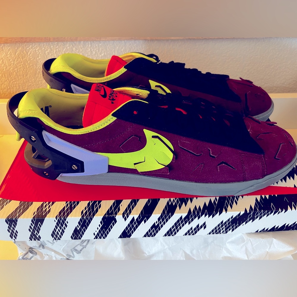 Men’s Nike x Acronym Blazer Low Night Maroon (Size 13)